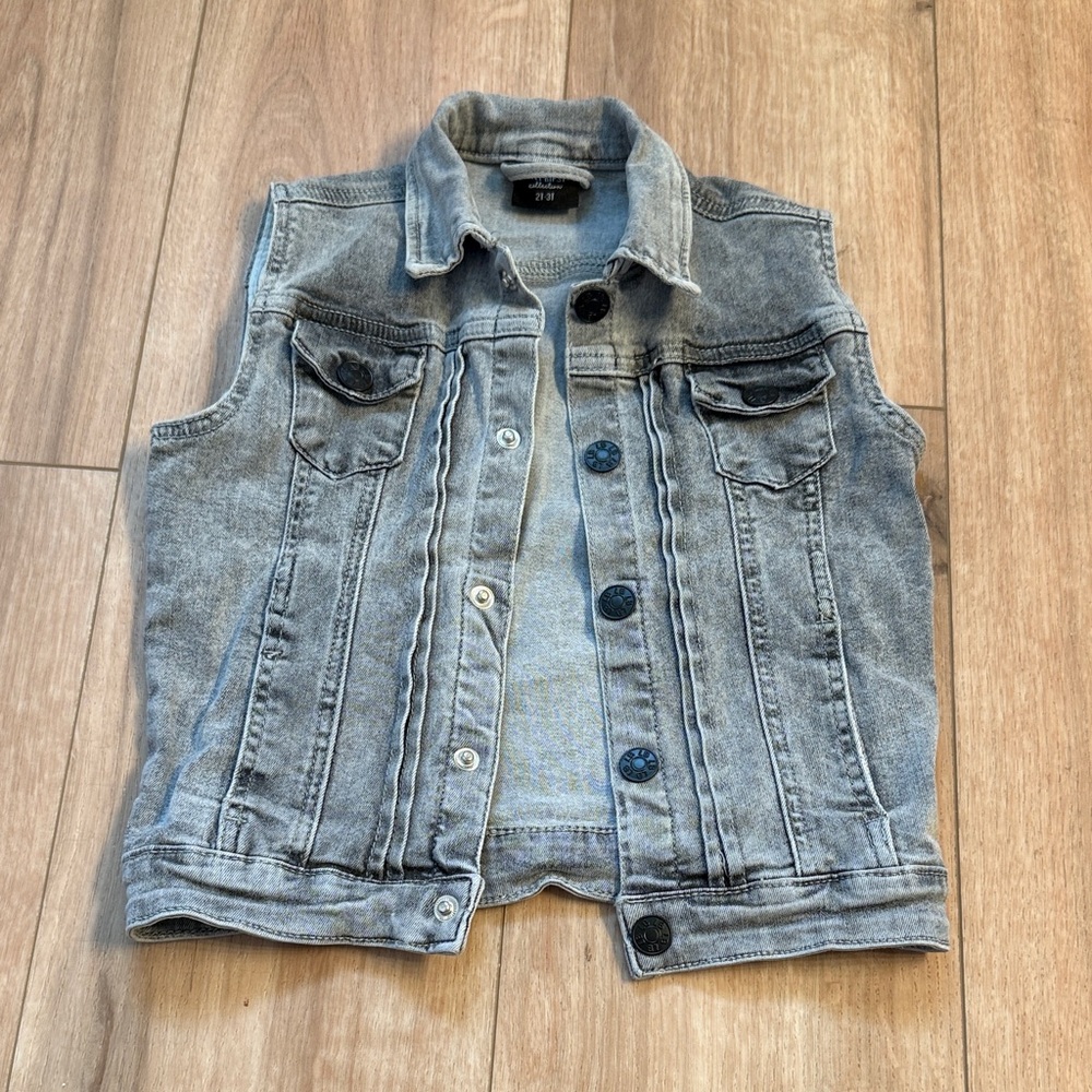 Little Bipsy Toddler Denim Vest